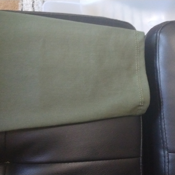 Time and true Green scratch denim pants skinny leg. no boundaries blouse - Picture 12 of 12